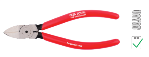 Ceta Form E09-44-0140 140 mm Plastik için Yan Keski
