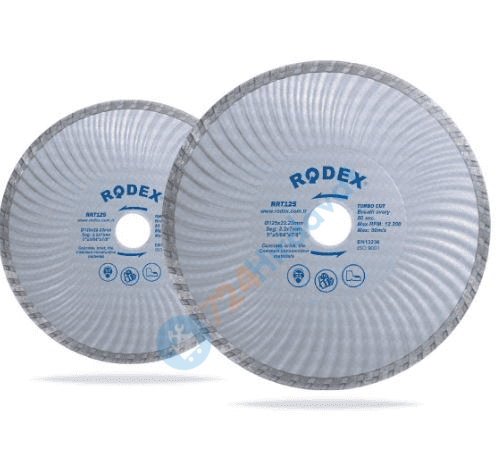 RODEX TURBO KANALLI ELMAS TESTERE 230MM (5/10/50)