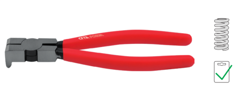 Ceta Form E09/90-160 160 mm Plastik için Yan Keski  (90°)