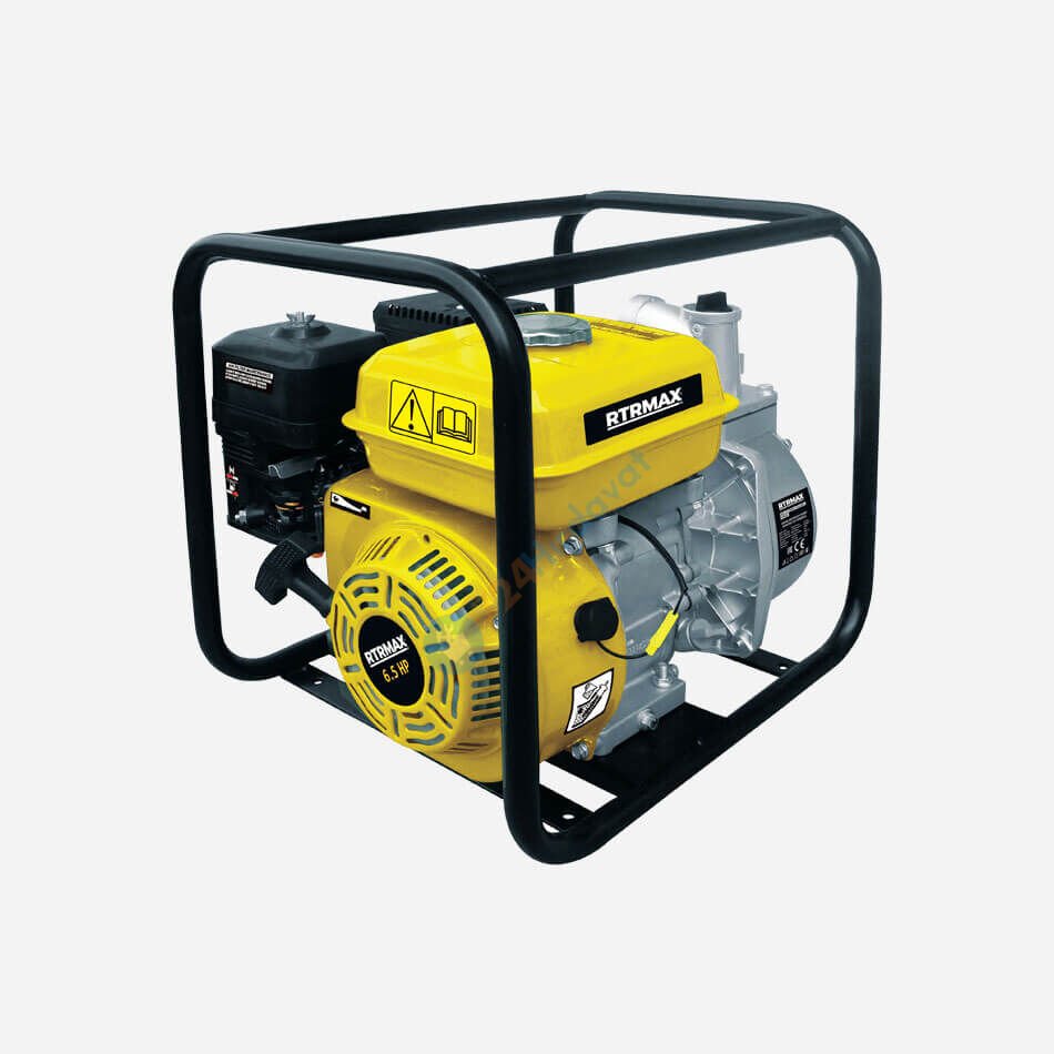 RTRMAX RTR020 Benzinli Su Pompası 6.5 Hp 2''  26 Mt Rtrmax