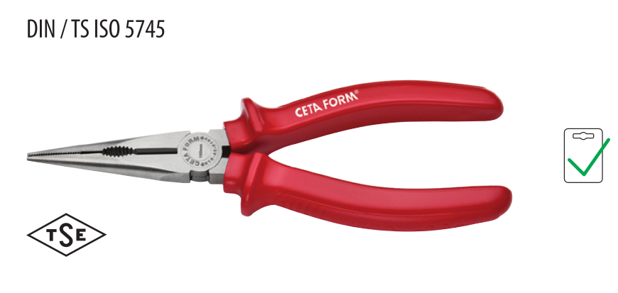 Ceta Form E15-43-0160 160 mm Kargaburun (Polisajlı/UniGrip Sap)