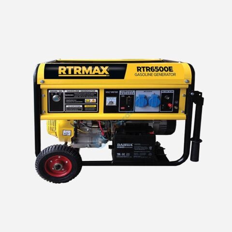 RTRMAX RTR6500E Benzinli Jeneratör 6.8/6.2 Kva Marşlı Rtrmax