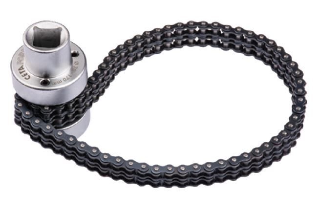 Ceta Form N14-031SQ Zincirli Yağ Filtre Anahtarı - 1/2'' Kareli - (Ø 60-110 mm)