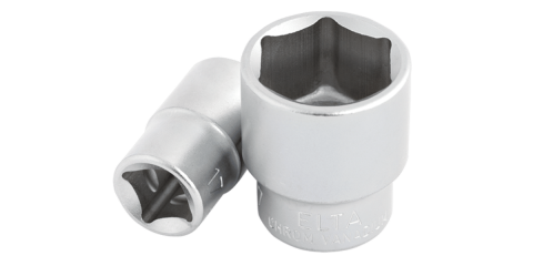 Elta 1/2'' Altı Köşe 28 Mm Lokma Anahtar