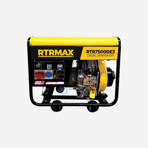 RTRMAX RTR7500DE3 Dizel Jeneratör 6.5/6 Kva Marşlı Trifaze Rtrmax