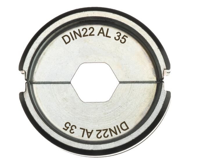 Milwaukee PABUÇ SIKMA AĞZI DIN22 AL 35 T4937451772