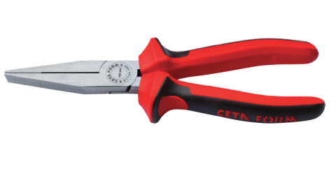 Ceta Form E17-41-0160 160 mm Yassı Kargaburun (Polisajlı/DuoTech Sap)