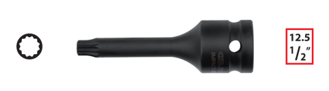 Ceta Form C68-X10 1/2'' XZN Uçlu Havalı Lokma- M10