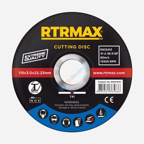 RTRMAX RDM35030A Sabit Tezgah Kesme Diski 350*3.0*25.4 Rtrmax