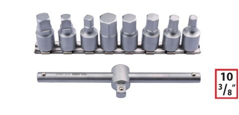 Ceta Form N14-12R09 9 Parça 3/8'' Karter Tapa Anahtar Takımı