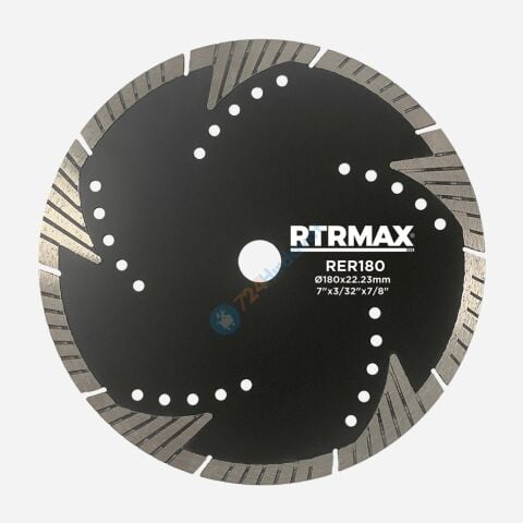RTRMAX RER115 115 Turbo Elmas Testere Ekstra Uzun Segmentli Rtrmax