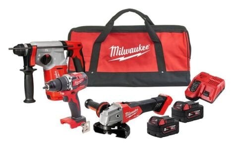 Milwaukee M18 FPP3Q-502BEU ( M18BLH-BLPDRC-FSAG125X )
