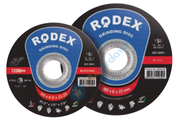 RODEX SİLİCİ TAŞ 230MM 230*8.0*22MM  (5/15/30)