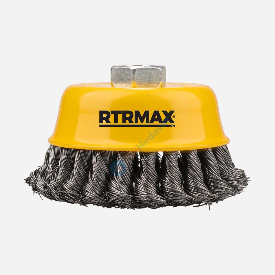 RTRMAX RH22110 100 Burgulu Çanak Fırça Rtrmax
