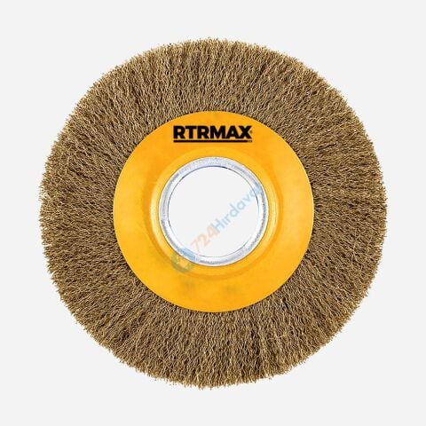 RTRMAX RH23200 200 Saçaklı Daire Tel Fırça Rtrmax