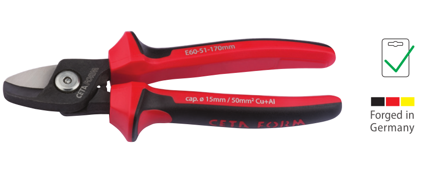 Ceta Form E60-51-0170 RZR Kablo Kesici (DuoTech Sap) - 170 mm