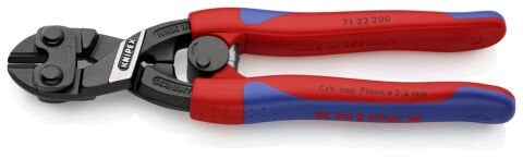 Knipex 71 32 200 Oluklu Yaylı Mafsallı Keski