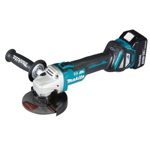 Makita DGA513RTJ 18V Li 125mm Akülü Devir Ayarlı Avuç Taşlama