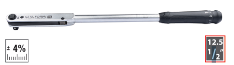 Ceta Form D03-2133 1/2'' KLASİK Seri Tork Anahtarı- (70-330 Nm)