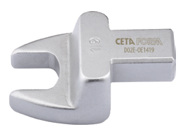 Ceta Form D02E-OE1415 Soketli Açık Ağız Anahtar (14x18) - 15 mm