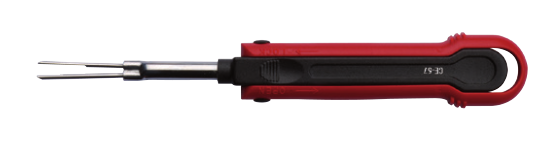 Ceta Form N43-01T12 Soket Konnektör Çıkarma Aleti (Yassı Kontakt-Çift Kanal) - 2.8 mm