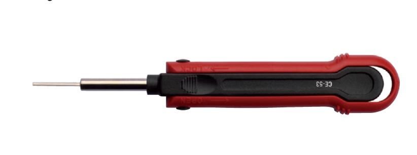 Ceta Form N43-01T32 Soket Konnektör Çıkarma Aletleri (Yassı Kontakt) - 2.8 mm