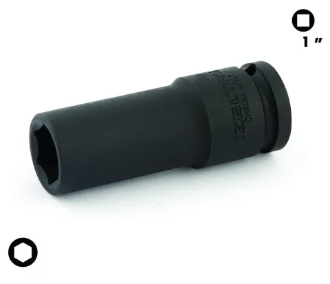 İzeltaş 1'' Altı Köşe 60 Mm Havalı Derin Lokma Anahtar