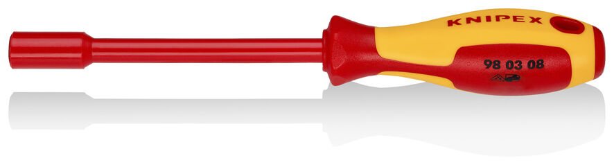 Knipex 98 03 08 8x125mm VDE İzoleli Lokma Uçlu Tornavida