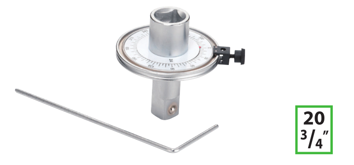 Ceta Form D06-31 3/4'' Tork Açı Mastarı