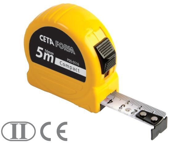 Ceta Form P05-1025 Compact Şerit Metre-10 M x 25 mm