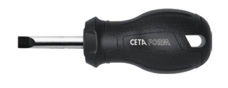 Ceta Form F10-065-025 C-PLUS Topaç Düz Uçlu Tornavida - 6.5 x 25 mm