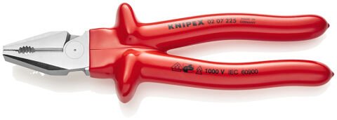 Knipex 02 07 225 Ağır Hizmet VDE Kombine Pense