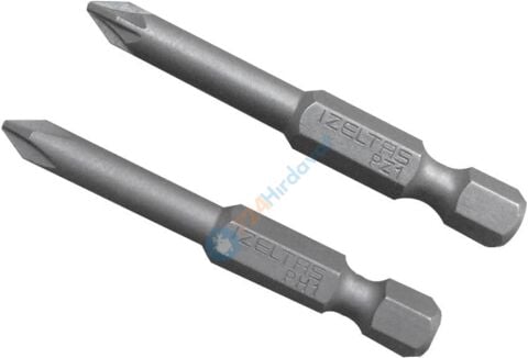 İzeltaş Pz1 x 50 mm Pozidriv Yıldız Uçlu 4825210011 (10'lu Paket)