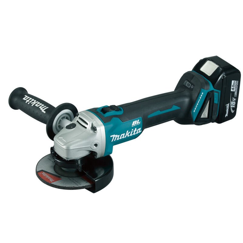 Makita DGA504RFE 18V Li 125mm Çift Akülü Avuç Taşlama