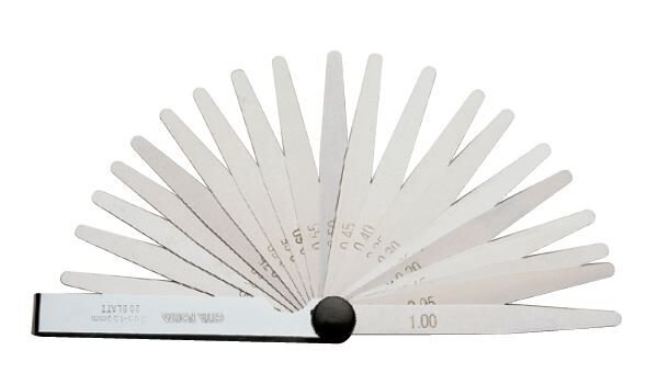 Ceta Form P54-20S Filler Çakısı (Metrik - 20 Yaprak) (0,05 - 1,0 mm)