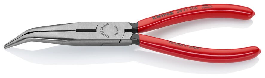 Knipex 26 21 200 Eğri Ağız Kargaburun