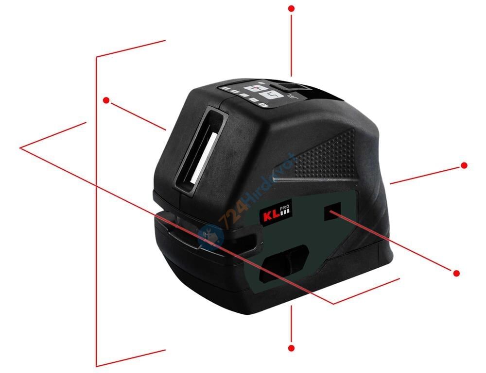 KL PRO KLLZR232 2/5 IŞINLI DİKEY/YATAY KIRMIZI LAZER DİSTOMAT