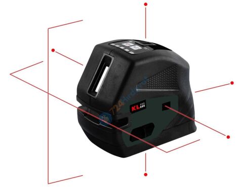 KL PRO KLLZR232 2/5 IŞINLI DİKEY/YATAY KIRMIZI LAZER DİSTOMAT