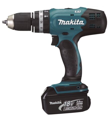Makita DHP453SFE3 18V Li Üç Akülü Darbeli Matkap Vidalama