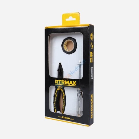RTRMAX RTK7002 3 Lü Set Pense - K.Kalem - E.Bant Rtrmax