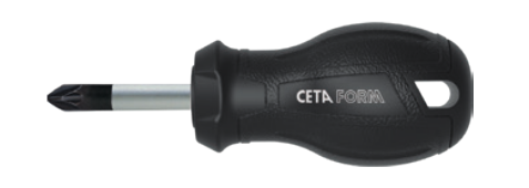 Ceta Form F17-001-025 C-PLUS Topaç Pozidriv Uçlu Tornavida - PZ1 x 25 mm