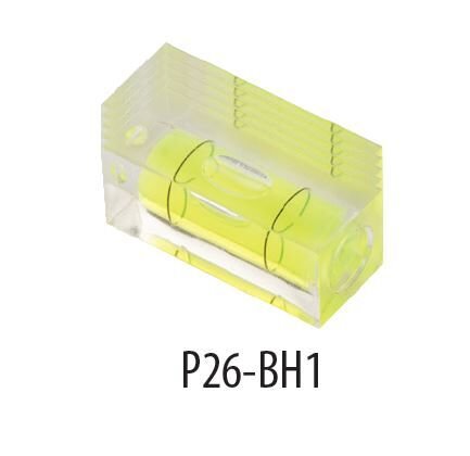 Ceta Form P26-BH1 Su Terazisi Tüpü (Yatay Ölçüm-Blok) - 36 x 15 mm
