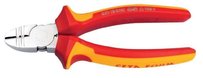 Ceta Form G21-18-0160 160 mm 1000 V Kablo Sıyıcılı Yan Keski-Parlak Krom (VDE)