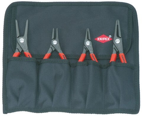 Knipex 00 19 57 - 4 Parça Ağır Tip Segman Pens Set