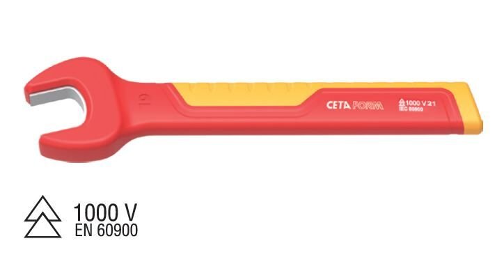 Ceta Form GB09-15 1000V Çatal Ağız Anahtar - 15 mm