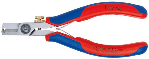 Knipex 11 82 130 Makas Tip Kablo Sıyırma Pensesi