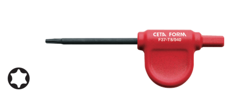 Ceta Form F37-15 P Saplı TORX Bayrak Tornavida - T15