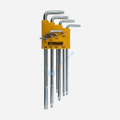 RTRMAX RH03854 Torx Allen Anahtar 8 Li Set Uzun Rtrmax