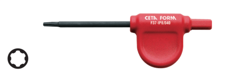 Ceta Form F37-IP10 P Saplı TORX PLUS Bayrak Tornavida - IP10