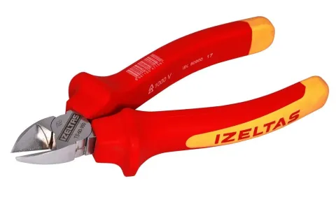 İzeltaş 1000v İzoleli Elektrikçi Yan Keski 140 Mm